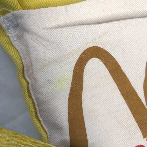 McDonald’s apron child size VTG 1970s RARE - Picture 2 of 8